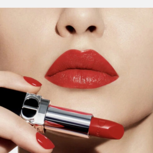 DIOR Rouge Dior Satin Lipstick 999 - Picture 3 of 5